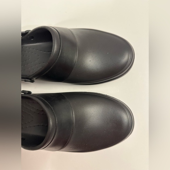 Crocs Women's Mercy Work Clog Black Size 10 - Picture 9 of 14